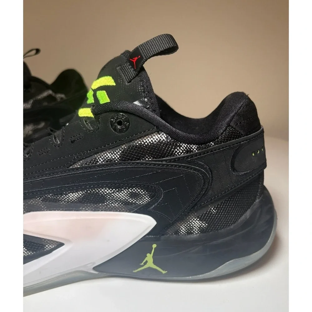 Jordan Luka 2 Black Volt Basketball Shoes DX8733-017 Men's Size 10.5